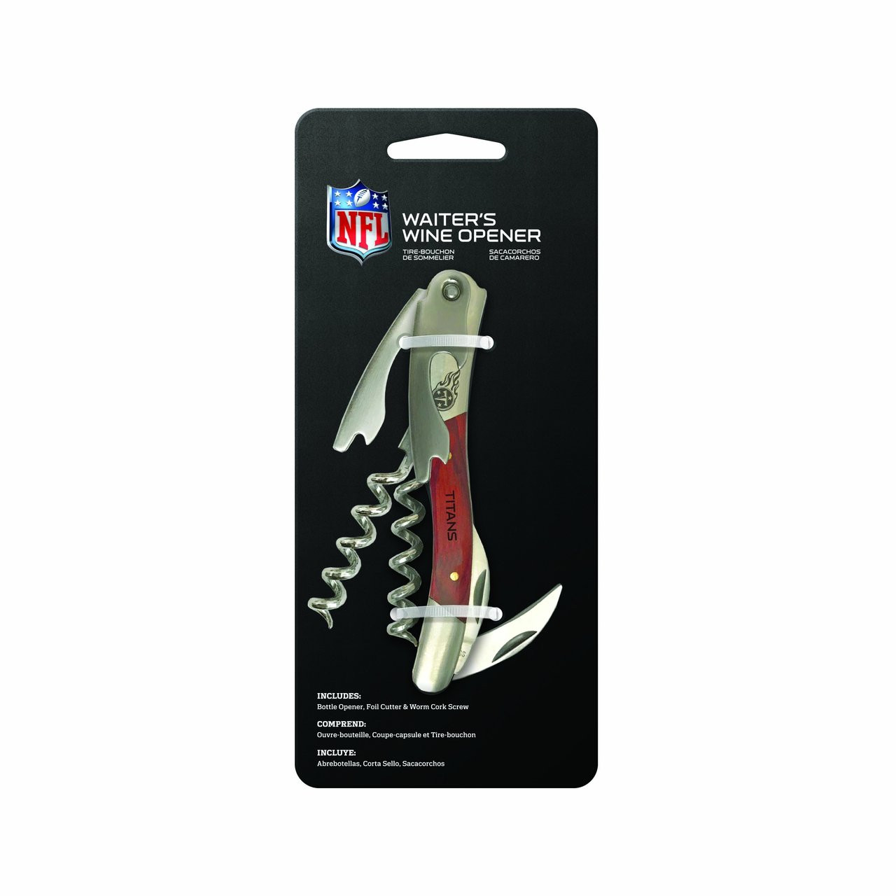 Tennessee Titans Wine Bottle Opener - Caseys Distributing