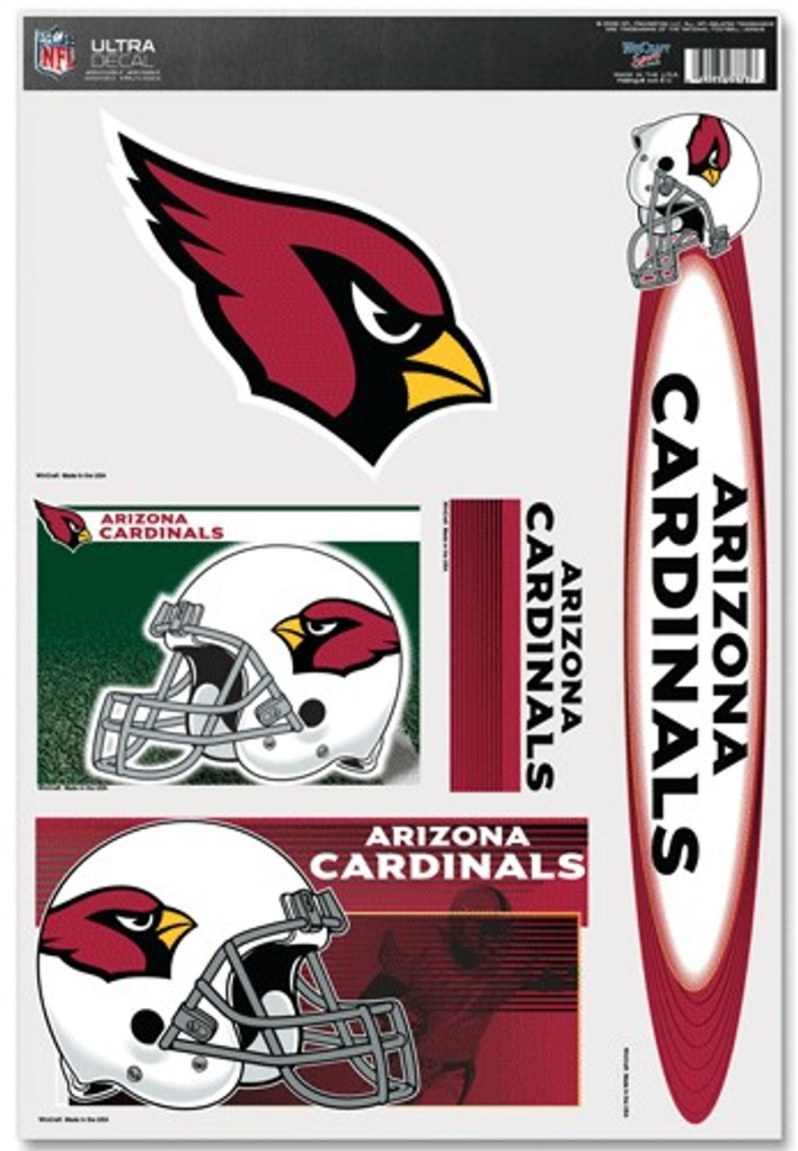 Arizona Cardinals Decal 11x17 Multi Use - Special Order - Caseys  Distributing