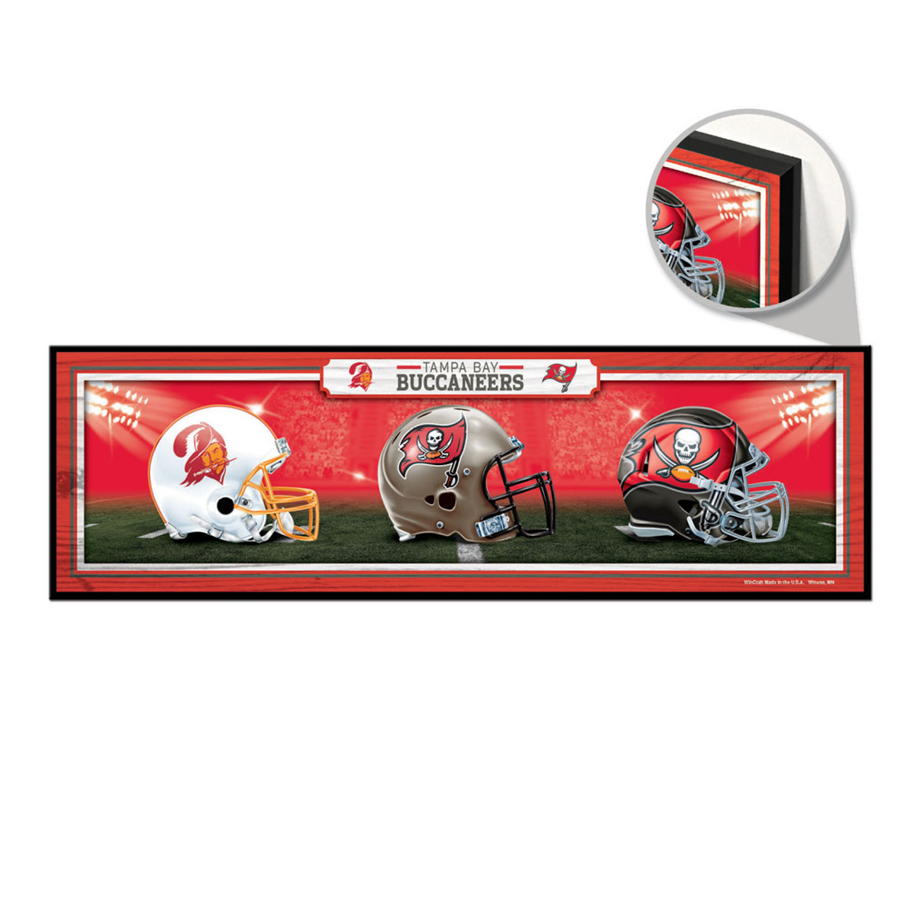 Tampa Bay Buccaneers Sign 9x30 Wood Helmets Design - Special Order - Caseys  Distributing