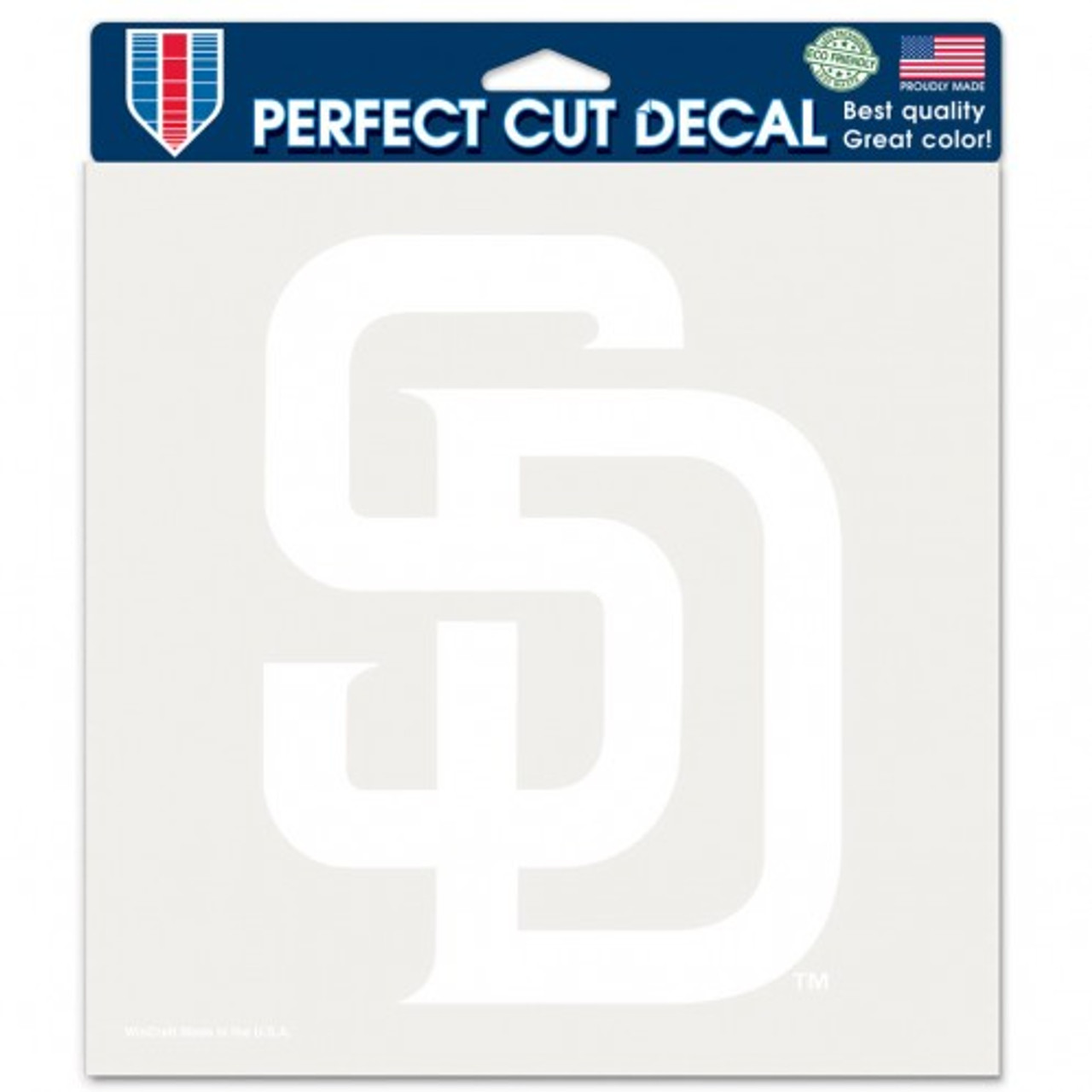 San Diego Padres Decal 4.5x5.75 Perfect Cut Color - Special Order - Caseys  Distributing