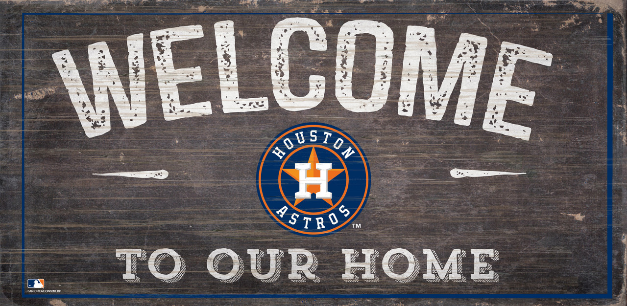 Houston Astros Blanket 50x60 Raschel Signature Design