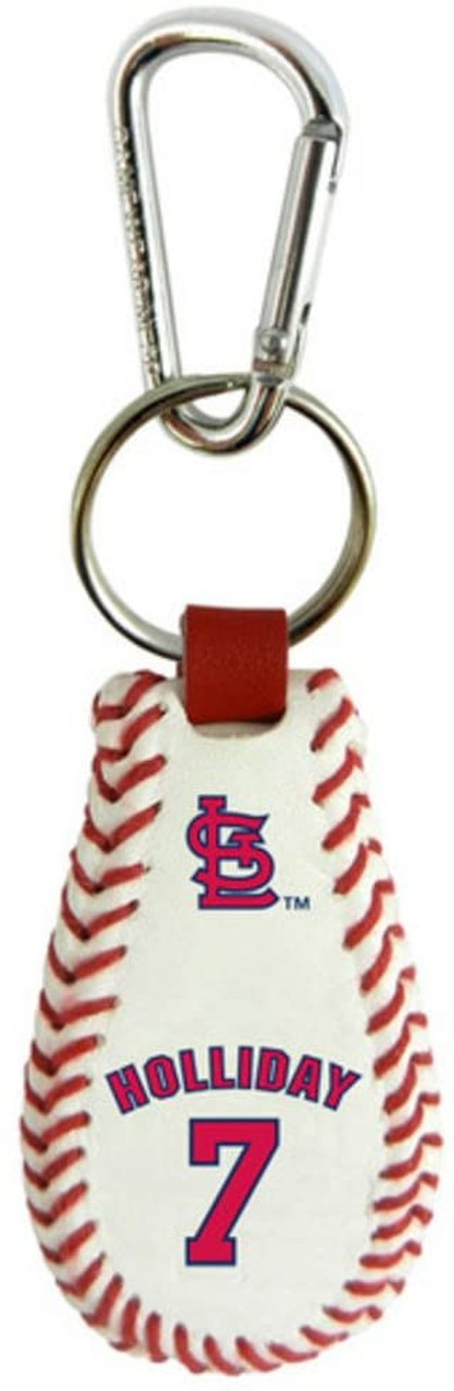 Gamewear St. Louis Cardinals Keychain Classic Baseball Matt Holiday Co