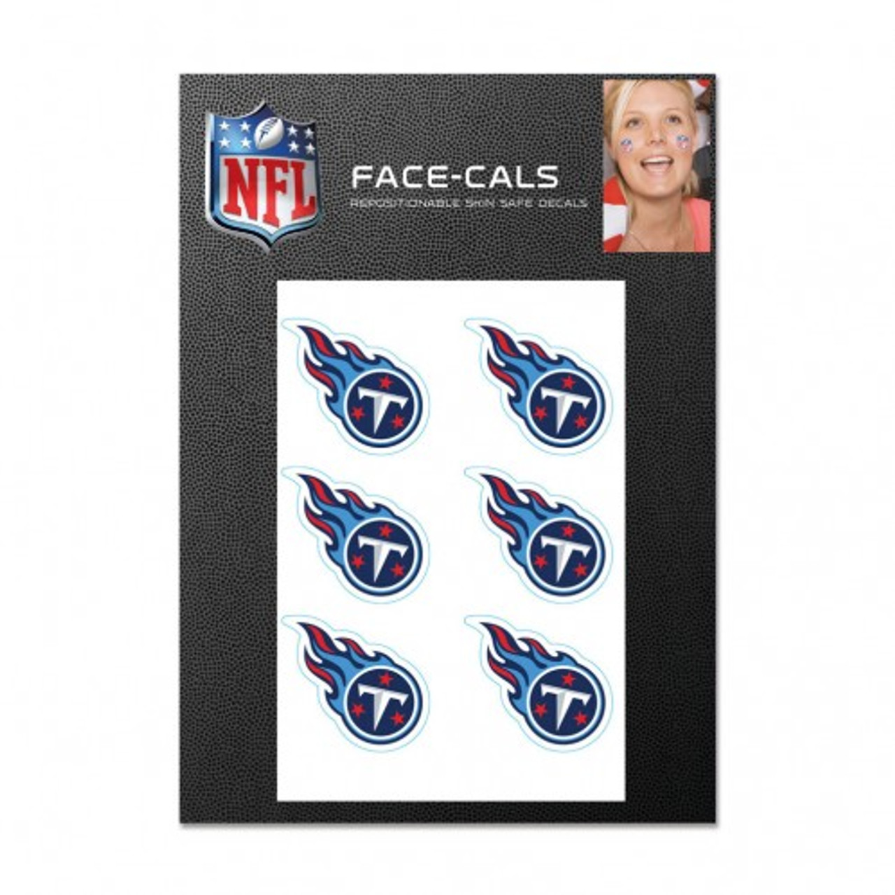 Tennessee Titans Tattoo Face Cals - Caseys Distributing