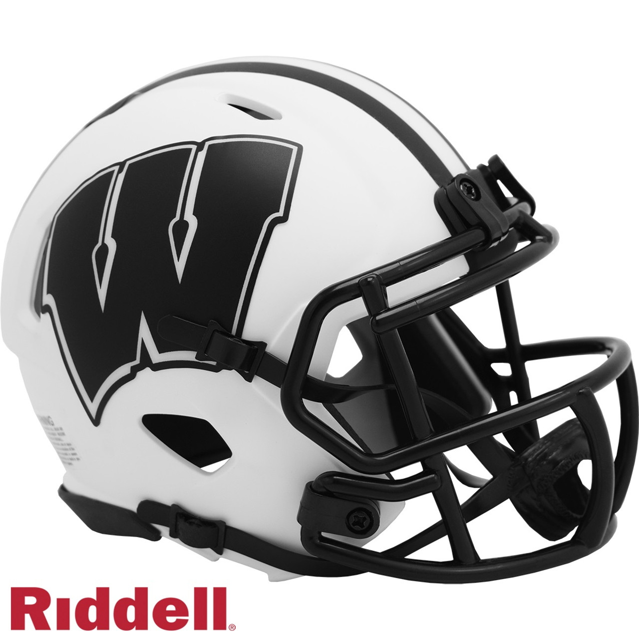 Riddell Los Angeles Rams Flat White Alternate Revolution Speed Replica  Football Helmet