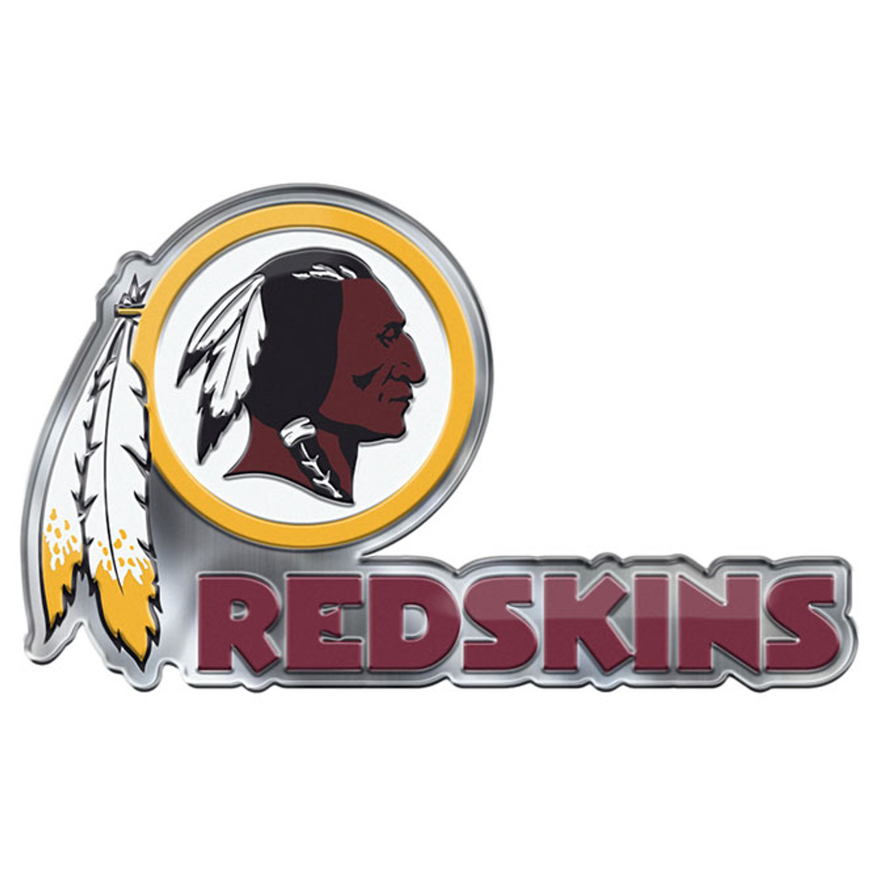 Washington Redskins Auto Emblem Color Alternate Logo - Caseys Distributing
