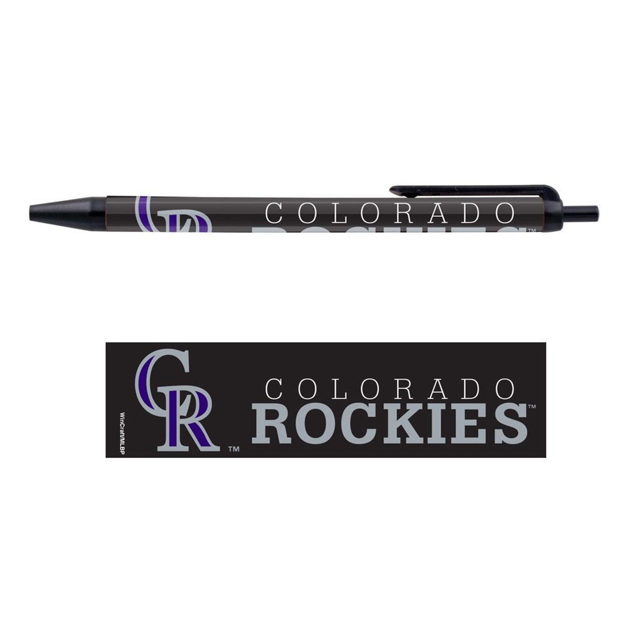 Colorado Rockies Cool Color Pen 4-Pack, 12 Sets