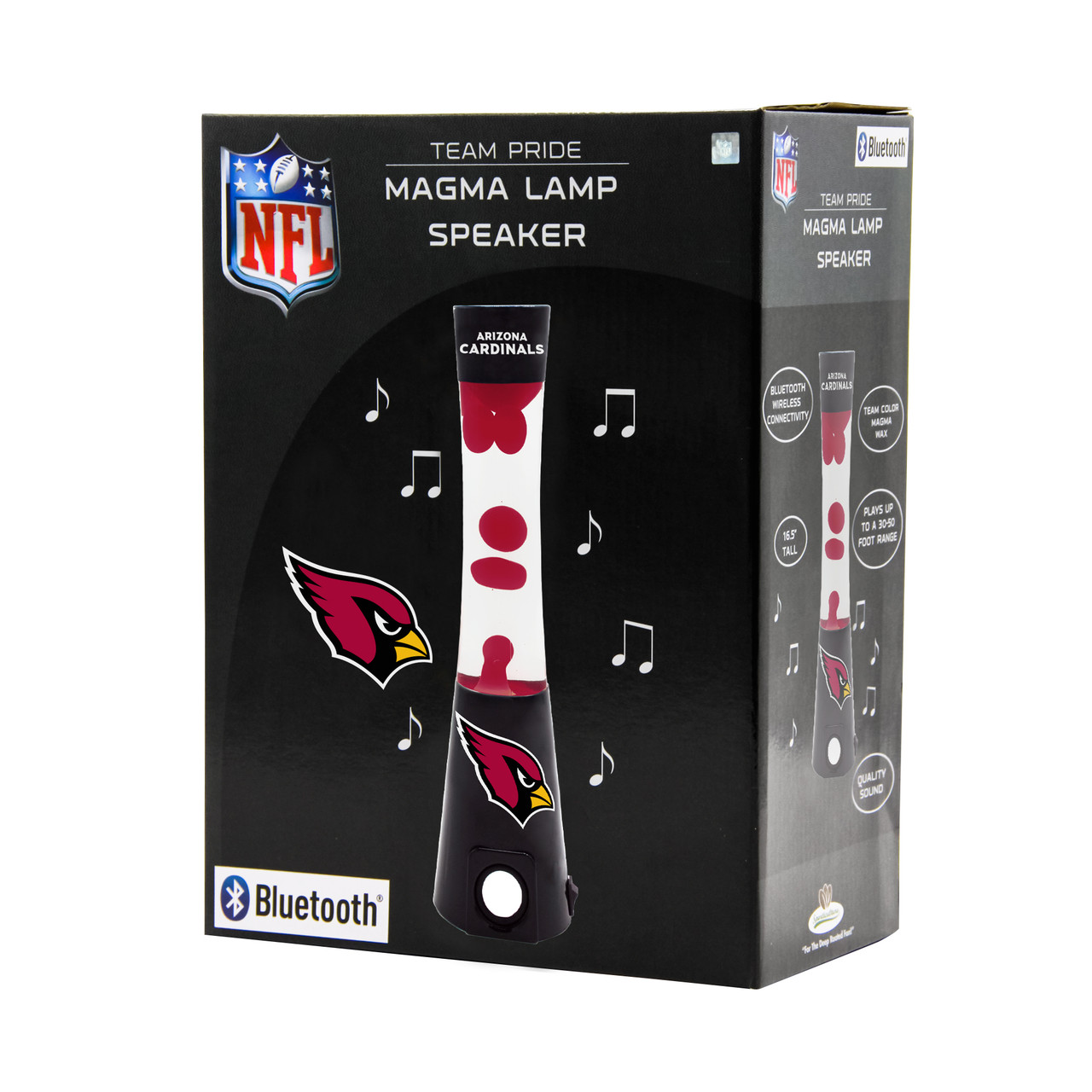 Louisville Cardinals Magma Lamp with Bluetooth Speaker