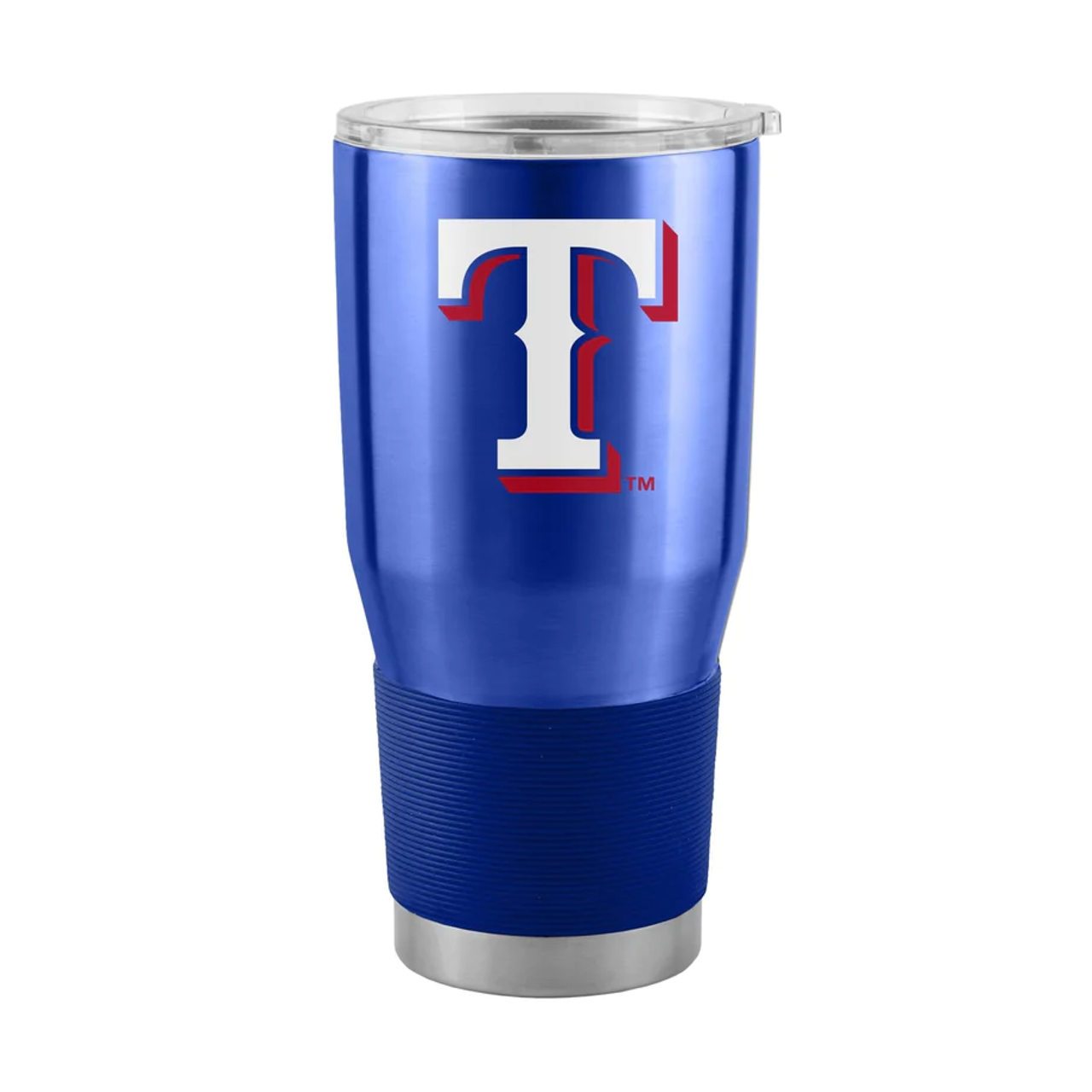 Texas Rangers Coffee Mug - 14oz Sculpted Relief - Blue