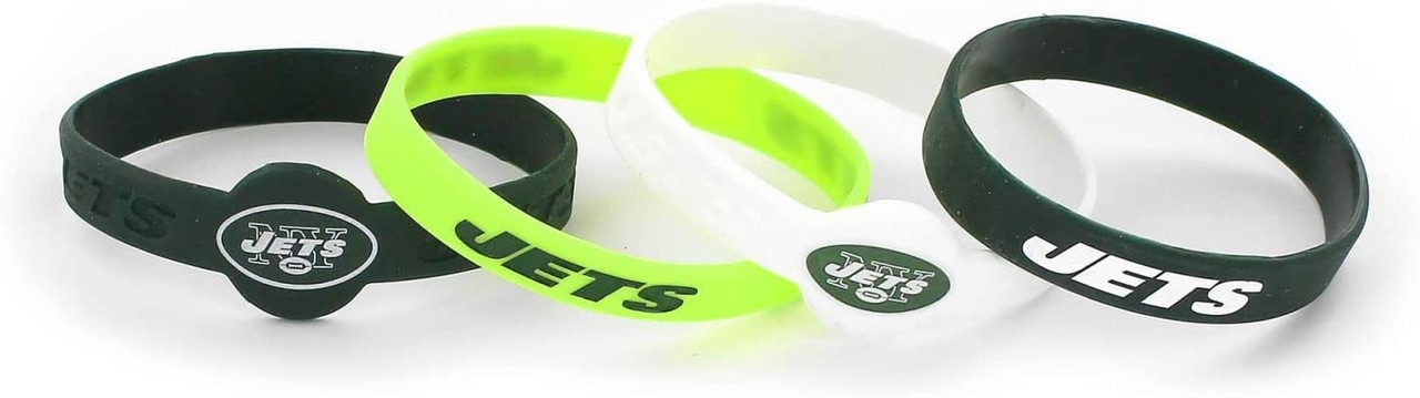 New Orleans Saints Bracelets 4 Pack Silicone - Sports Fan Shop