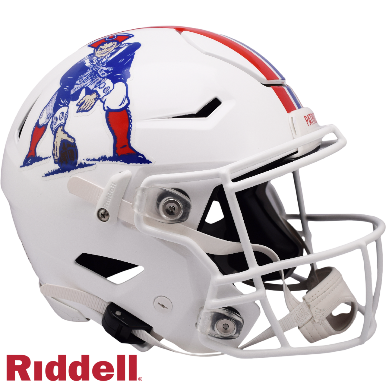 New England Patriots Helmet Riddell Authentic Full Size SpeedFlex