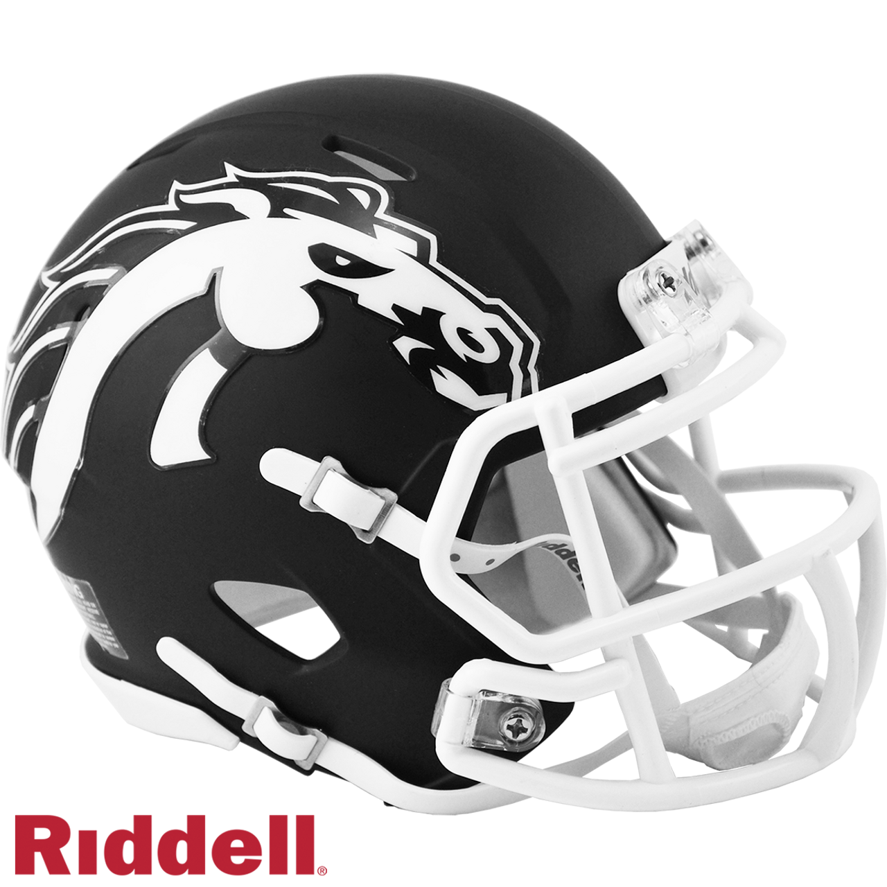 Riddell Denver Broncos Black Matte Alternate Speed Mini Football Helmet