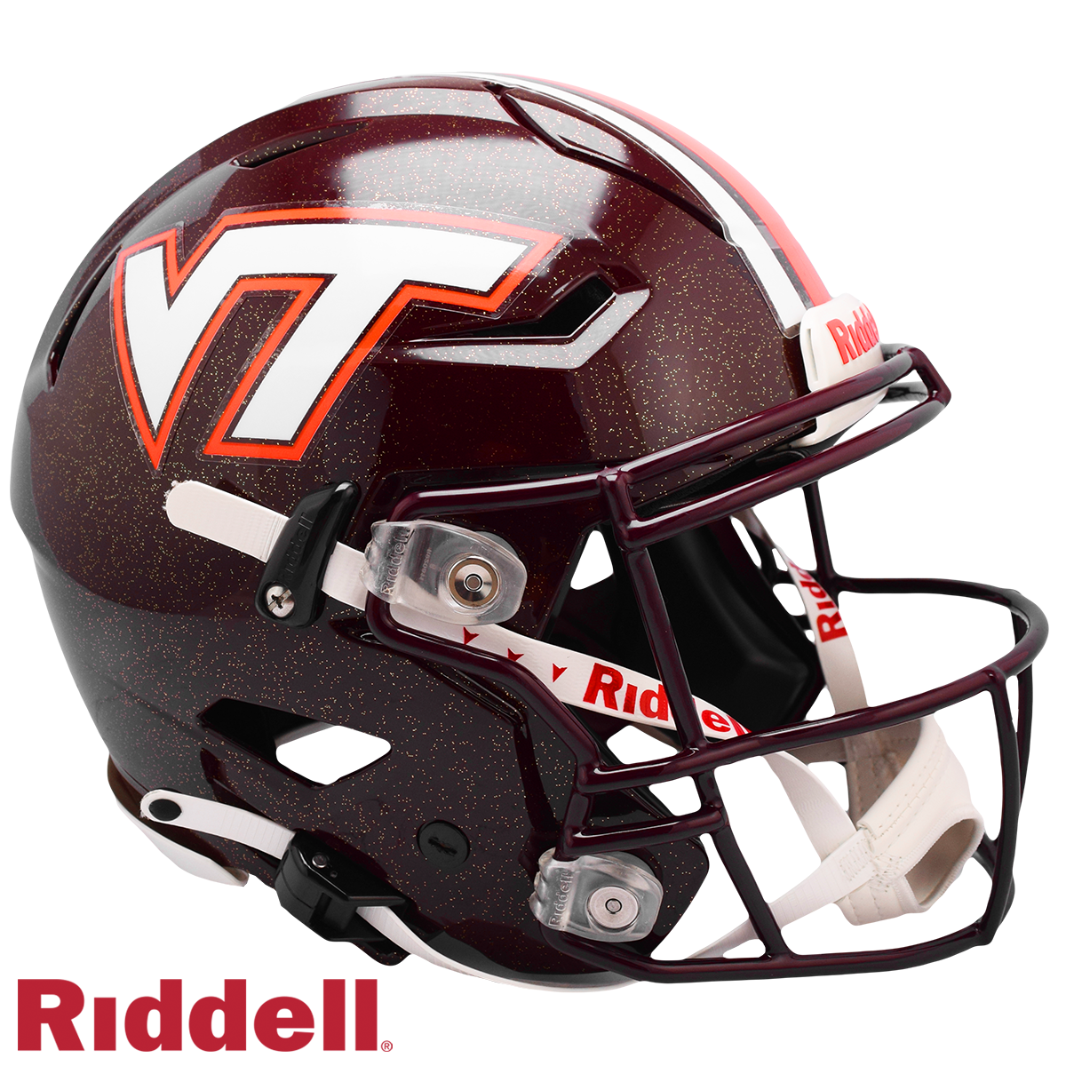 Virginia Tech Hokies Helmet Riddell Authentic Full Size SpeedFlex Style