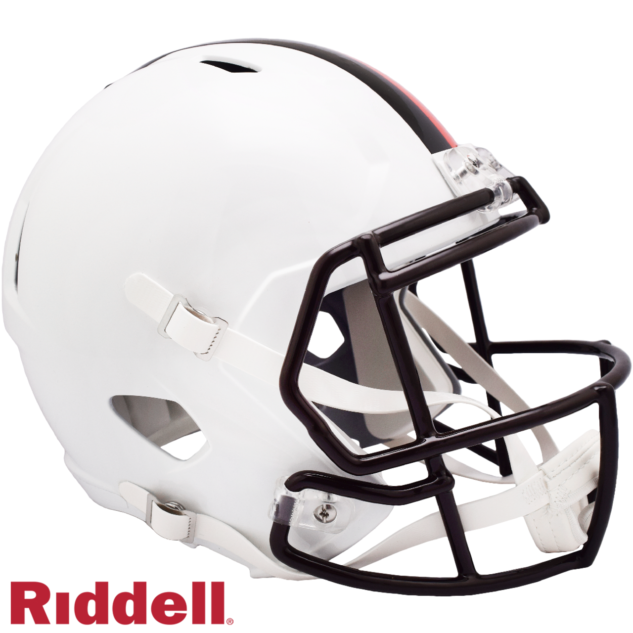 Cleveland Browns Helmet Riddell Replica Full Size Speed Style On-Field  Alternate 2023 White Out