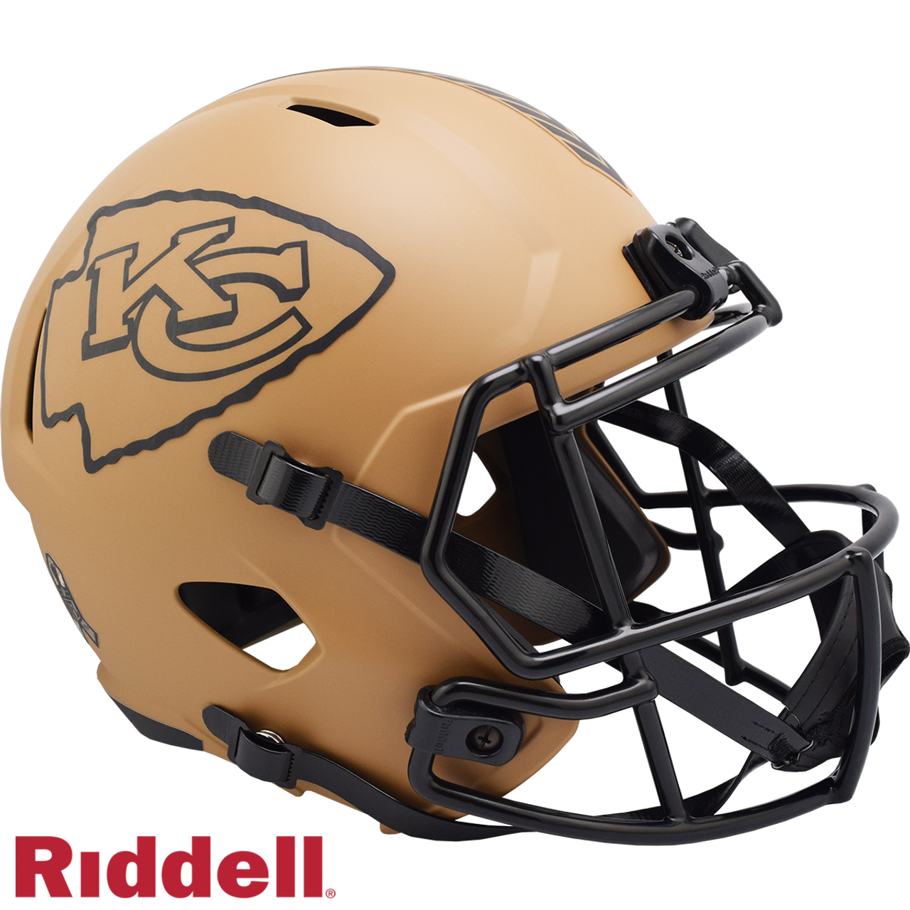 Kansas City Chiefs Helmet Riddell Authentic Full Size SpeedFlex Style