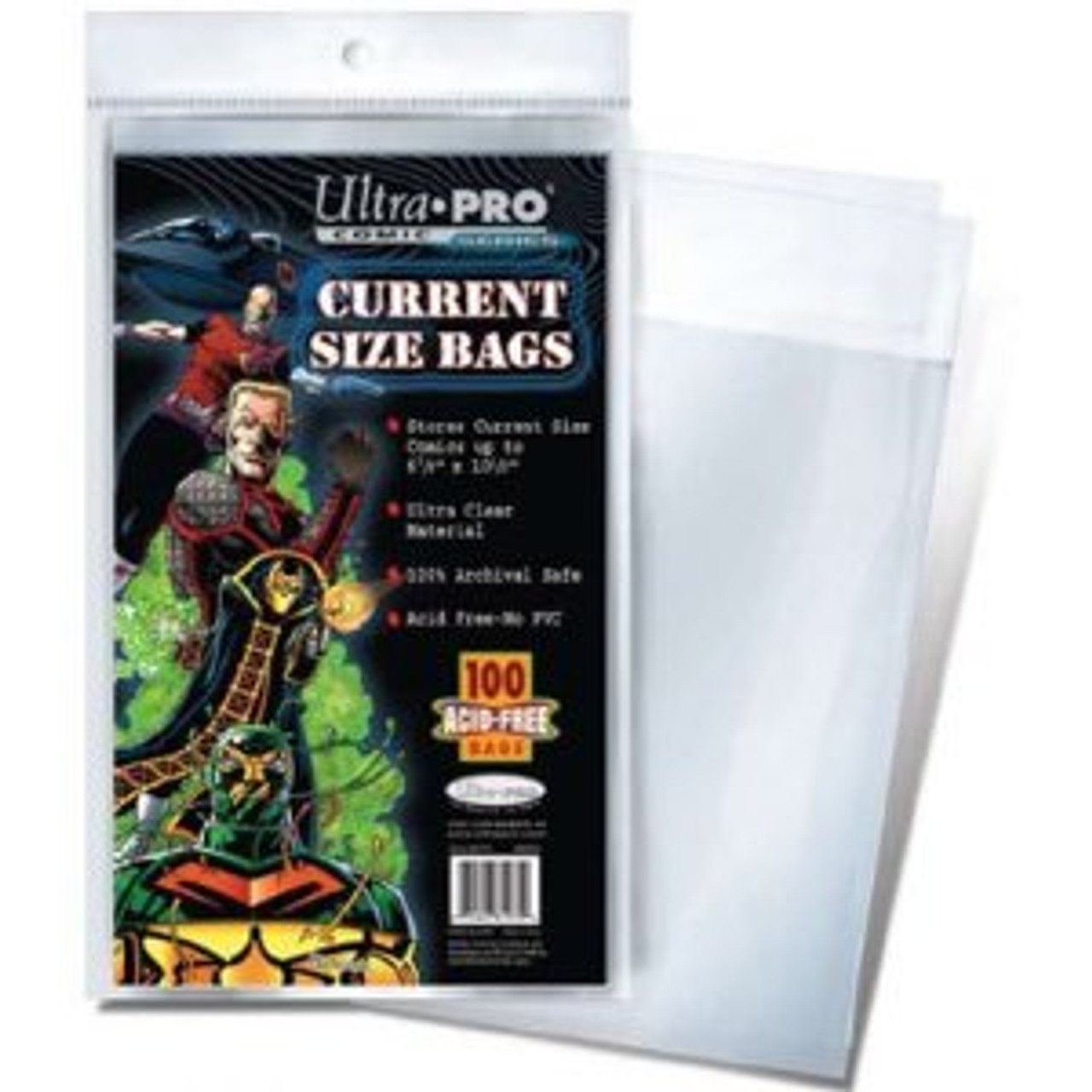 100 Reg/Silver Age Comic Book Bags & Boards – Hot Flips