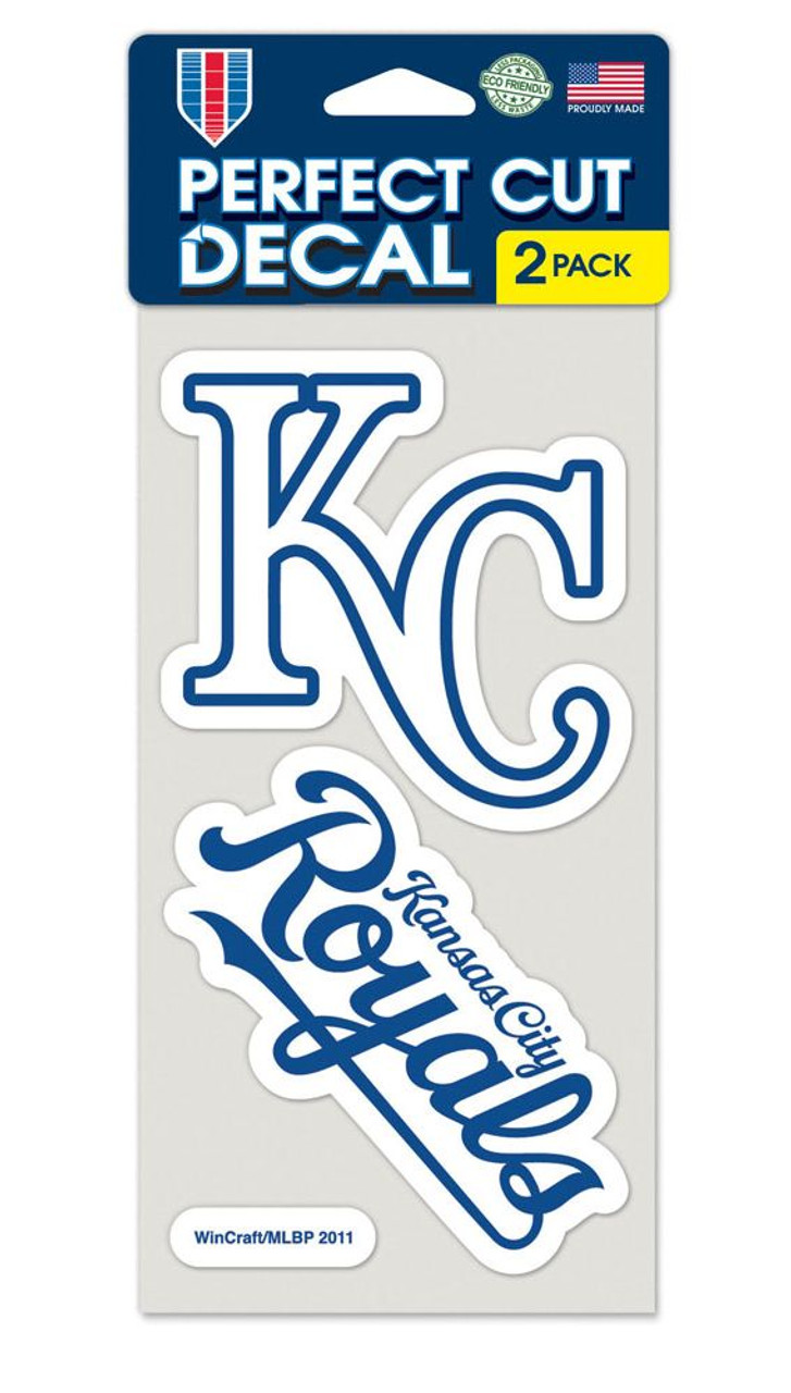 Lids WinCraft Kansas City Royals 4'' x 4'' Color Perfect Cut Decal