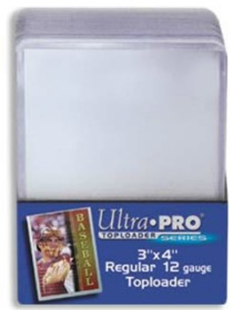 Ultra Pro 3 x 4 Super Clear Premium Toploader Card Protector | 25-Count  per Pack | 2-Packs