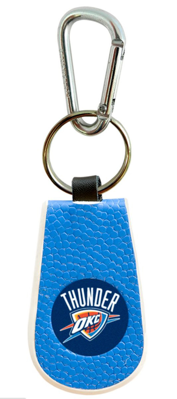 Oklahoma City Thunder Keychain Team Color Basketball CO - Caseys  Distributing