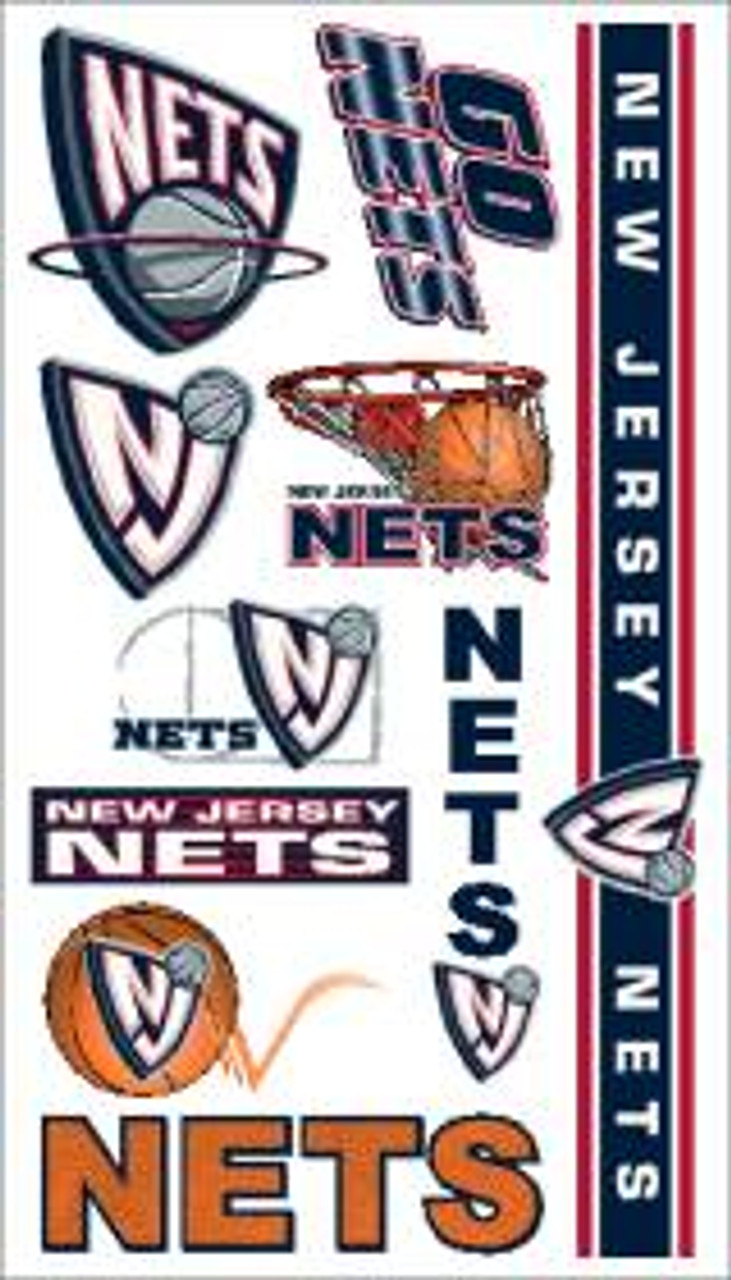 New Jersey Nets Temporary Tattoos - Caseys Distributing