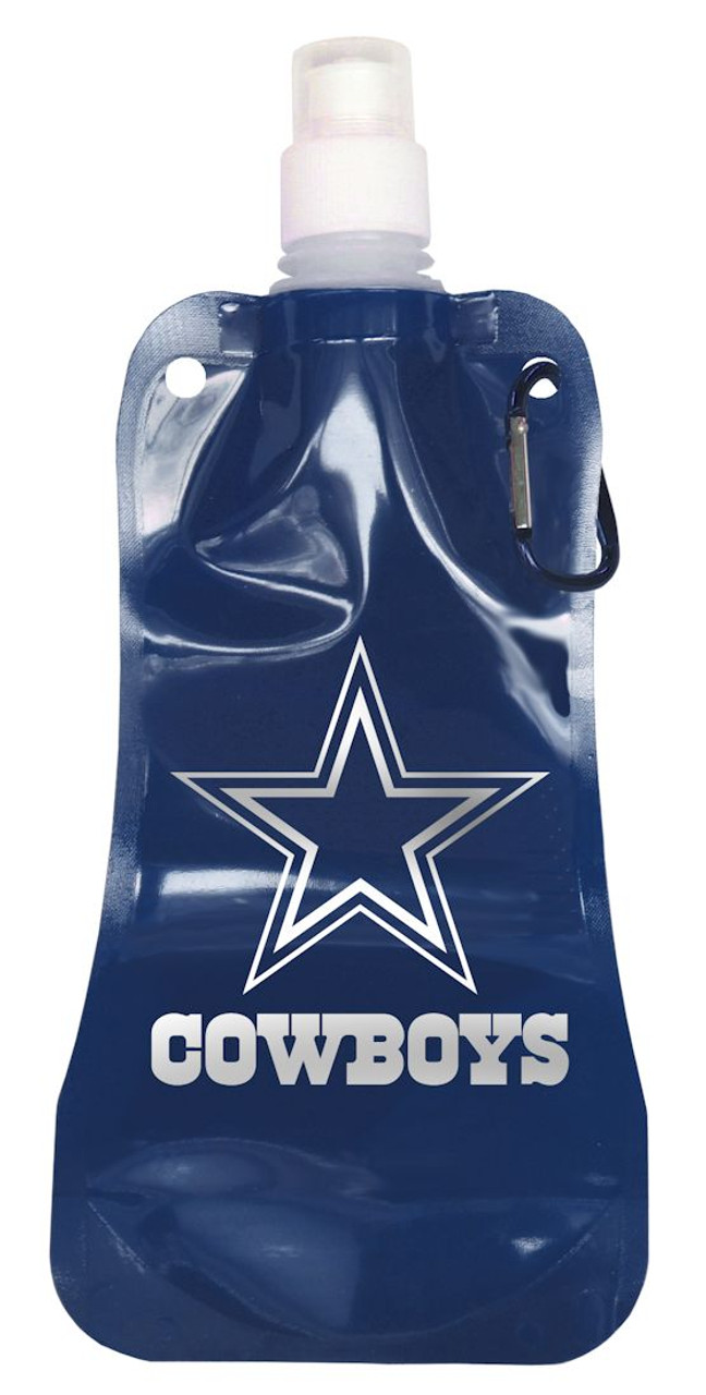 Dallas Cowboys Water Bottle 16oz Foldable CO - Caseys Distributing