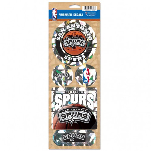 San Antonio Spurs Stickers Prismatic - Special Order