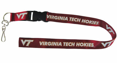 Virginia Tech Hokies Lanyard - Breakaway with Key Ring - Special Order