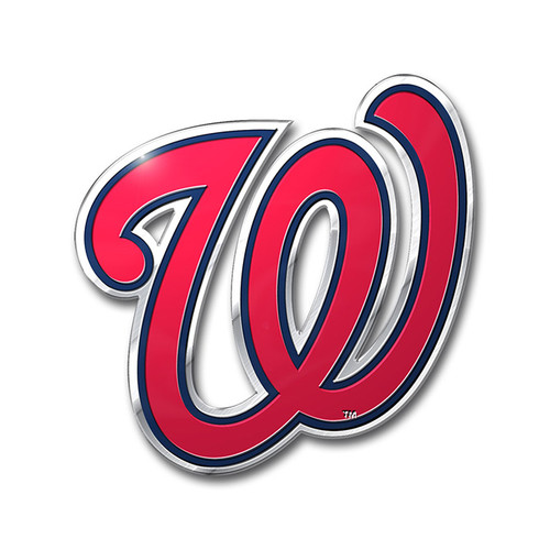 Washington Nationals Auto Emblem Color