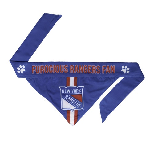 New York Rangers Pet Bandanna Size S