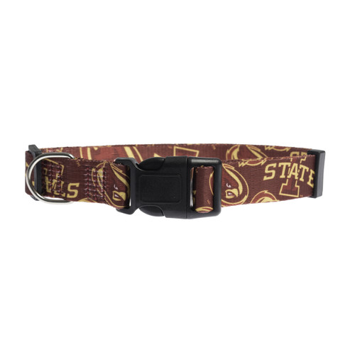 Iowa State Cylcones Pet Collar Size S - Special Order