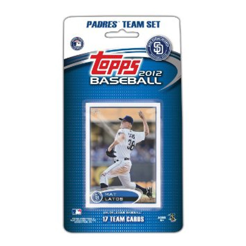 San Diego Padres 2012 Topps Team Set -