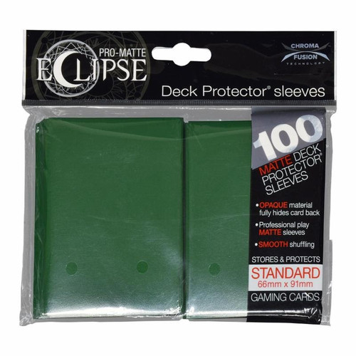 Deck Protectors - Pro Matte - Eclipse Forest Green (100 Per Pack)