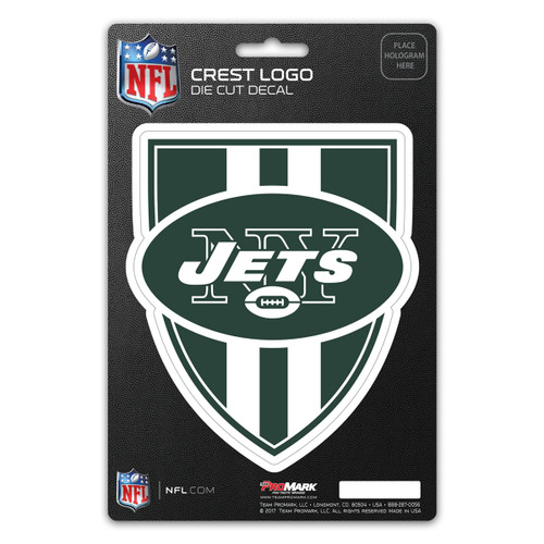 New York Jets Decal Shield Design