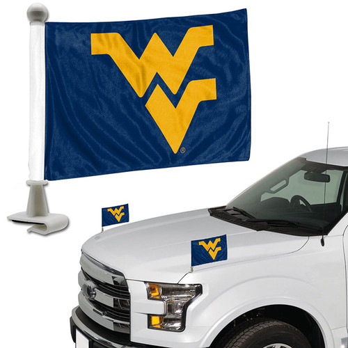 West Virginia Mountaineers Flag Set 2 Piece Ambassador Style
