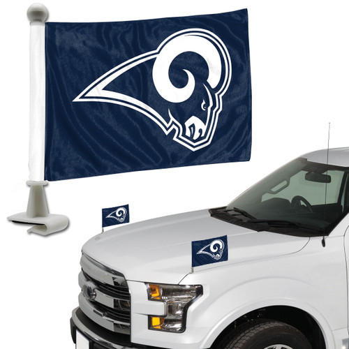 Los Angeles Rams Flag Set 2 Piece Ambassador Style