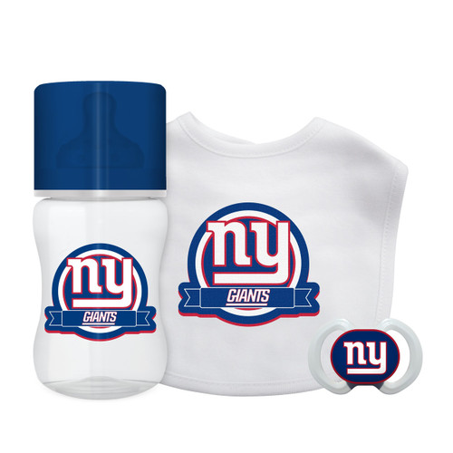 New York Giants Baby Gift Set 3 Piece