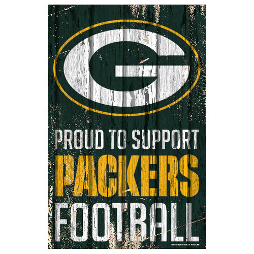 WinCraft NFL Green Bay Packers WCR29869014 Multi-Use Decal, 11 x 17