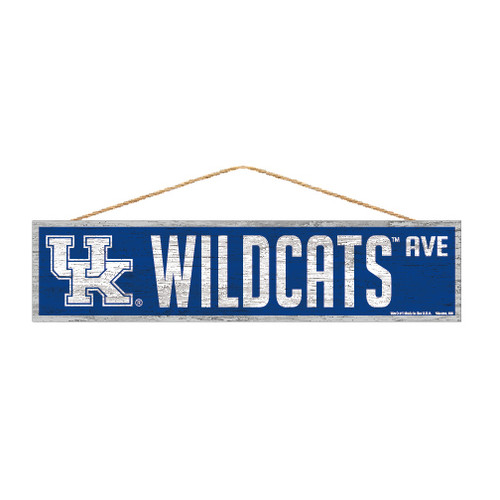 Kentucky Wildcats Sign 4x17 Wood Avenue Design - Special Order