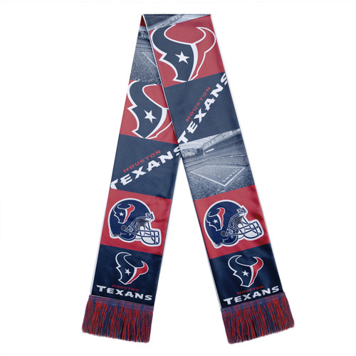 Houston Texans Scarf Printed Bar Design