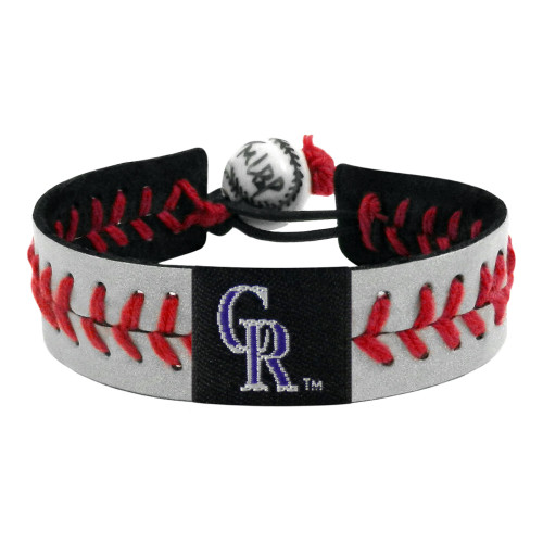 Colorado Rockies Bracelet Reflective Baseball CO