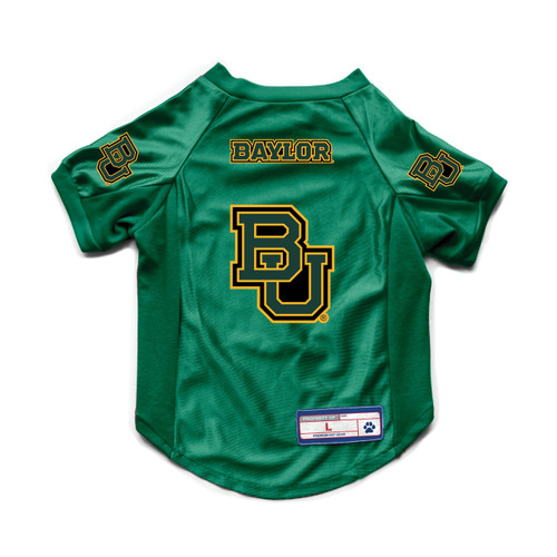 Baylor Bears Pet Jersey Stretch Size M - Special Order