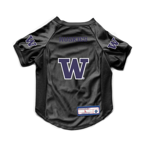 Washington Huskies Pet Jersey Stretch Size M - Special Order