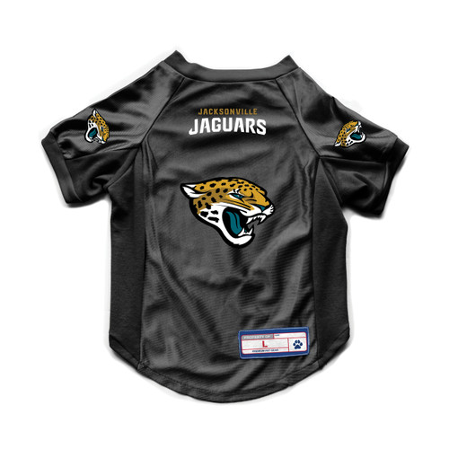 Jacksonville Jaguars Pet Jersey Stretch Size XL - Special Order