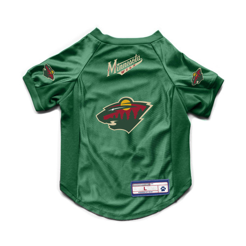 Minnesota Wild Pet Jersey Stretch Size XS - Special Order