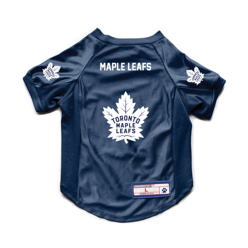 Toronto Maple Leafs Pet Jersey Stretch Size M - Special Order