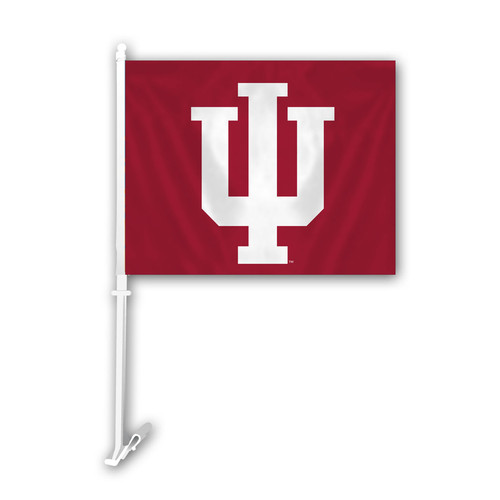 Indiana Hoosiers Flag Car Style - Special Order