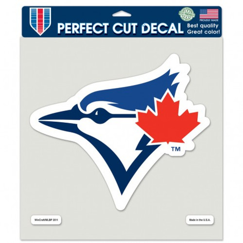 Toronto Blue Jays Decal 8x8 Perfect Cut Color Cap Logo Design - Special Order