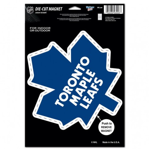 Toronto Maple Leafs Magnet 6.25x9 Die Cut Logo Design - Special Order