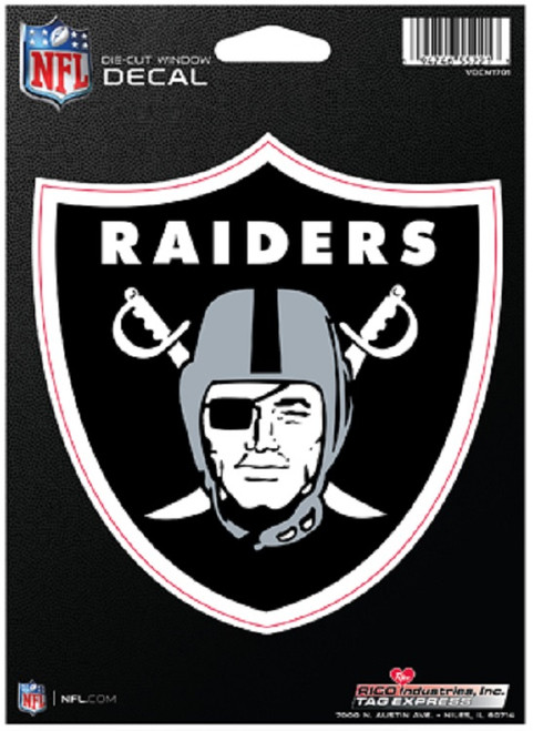 Las Vegas Raiders Decal Die-Cut Medium - Special Order