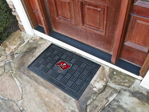 Tampa Bay Buccaneers Door Mat 19x30 Medallion - Special Order