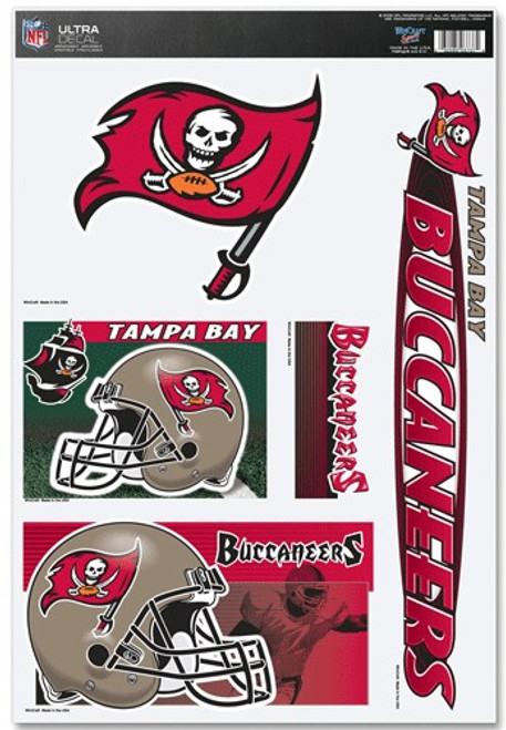 Tampa Bay Buccaneers Decal 11x17 Ultra - Special Order